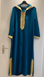 Marokkaanse jurk jellaba djellaba qobo caftan kaftan, Ophalen, Overige typen, Blauw, Maat 42/44 (L)