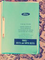Ford Tractor Dexta/Super Dexta Onderdelen Catalogus 1965, Ophalen of Verzenden, Gelezen, Ford, Ford