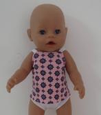 poppenkleertjes babypop born 43cm (ondergoed setje ), Verzenden, Nieuw, Babypop