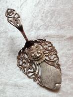 Prachtige Aparte Oude Zilveren Djokja Taartschep, Antiek en Kunst, Antiek | Goud en Zilver, Verzenden, Zilver