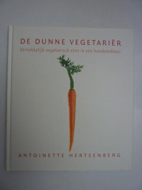 Antoinette Hertsenberg - De dunne vegetariër, Boeken, Overige Boeken, Nieuw, Ophalen of Verzenden