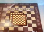 Groot Abbey Game Dambord / Schaakbord 49.5 x 49.5 cm, Ophalen of Verzenden, Zo goed als nieuw