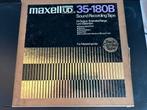 Maxell UD II 35-180B Sound RecordingTape met metal reel, Ophalen of Verzenden