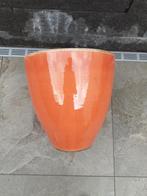 Bloempot voor binnen., Tuin en Terras, Rond, Binnen, Zo goed als nieuw, Aardewerk