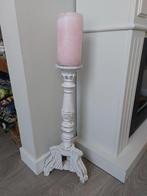 Witte kandelaar, Ophalen, Gebruikt, 25 tot 50 cm, Wit