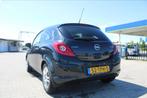 Opel Corsa 1.3 Cdti 70KW 3D 2012 Zwart  auto, Auto's, Voorwielaandrijving, 1063 kg, Zwart, Leder en Stof