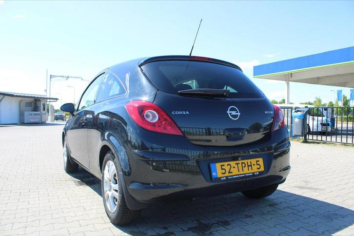 Opel Corsa 1.3 Cdti 70KW 3D 2012 Zwart  auto, Auto's, Opel, Particulier, Corsa, Diesel, Euro 4, B, Hatchback, Handgeschakeld, Origineel Nederlands