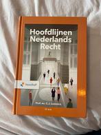 C.J. Loonstra - Hoofdlijnen Nederlands recht, Boeken, Wetenschap, Nieuw, C.J. Loonstra, Overige wetenschappen, Ophalen of Verzenden