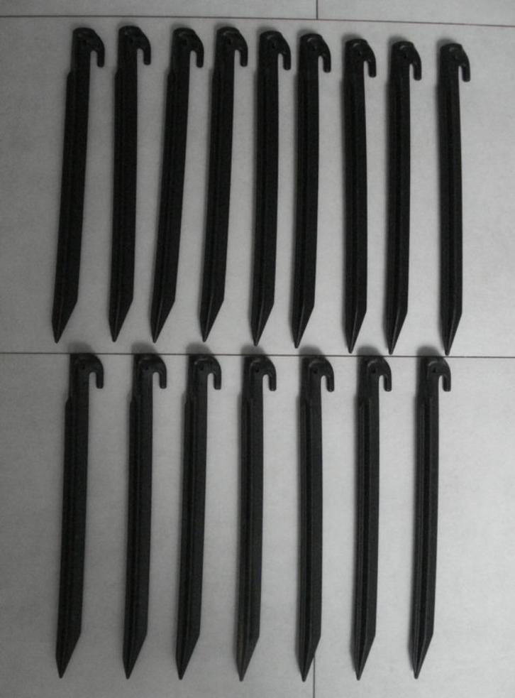 18 nwe tent haringen 30 cm voor zachte/losse ondergrond, Caravans en Kamperen, Tentaccessoires, Nieuw, Ophalen of Verzenden