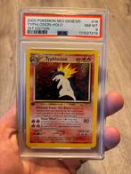 Typhlosion Holo 1st Edition PSA 8, Ophalen of Verzenden, Zo goed als nieuw, Losse kaart, Foil