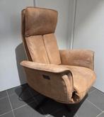 Suede relaxfauteuil goossens odyssey, Ophalen, 2j.brabant@gmail.com, 75 tot 100 cm, 2j