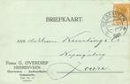 Firma G. Overdiep, Heerenveen - 04.1925 - briefkaart, Ophalen of Verzenden, Briefkaart