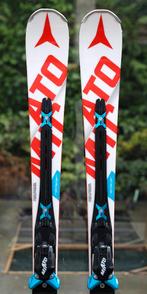 Atomic Ski Redster SL doubledeck 159 met X12TL igst 175,00, Ophalen, 140 tot 160 cm, Gebruikt, Carve