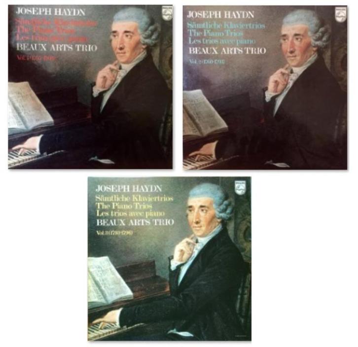 Haydn Beaux Arts Trio The Piano Trios VOl-I-II-III 14LP BOX, Cd's en Dvd's, Vinyl | Klassiek, Zo goed als nieuw, Classicisme, Kamermuziek