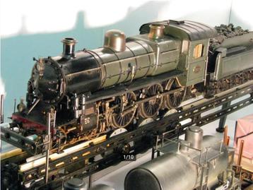 Livesteam Super gedetailleerde Stoomlock Museum kwaliteit beschikbaar voor biedingen