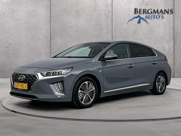 Hyundai IONIQ 1.6 GDi PHEV Premium // LEDER // AUTOMAAT // C, Auto's, Hyundai, Bedrijf, Te koop, IONIQ, ABS, Achteruitrijcamera