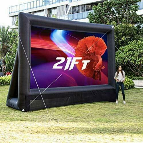 21Ft Inflatable Movie Screen - Blow up Mega Movie Projector., Audio, Tv en Foto, Beamer-accessoires, Nieuw, Ophalen of Verzenden