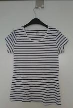 H&M gestreept wit blauw shirt maat 170, Meisje, H&M, Ophalen of Verzenden, Zo goed als nieuw