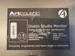 ArtCoustic Diablo Studio Monitors (2x), Overige merken, Gebruikt, Ophalen of Verzenden, 120 watt of meer