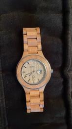Houten Horloge Bewell, Ophalen of Verzenden, Zo goed als nieuw, Overige merken