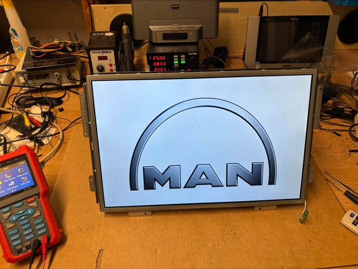 Voor MAN ontworpen 19” Openframe Monitor, Auto-onderdelen, Vrachtwagen-onderdelen, MAN, Elektronica en Kabels, Nieuw, Verzenden