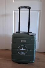 Travelcase Underseater, groene handbagage trolley NIEUW, Wieltjes, Hard kunststof, Nieuw, Minder dan 50 cm