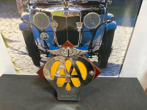 Car badge The Automobile Association ca 1935, Auto diversen, Auto-accessoires, Ophalen of Verzenden