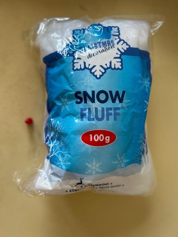 Decoris 100g kunstsneeuw, Diversen, Kerst, Nieuw, Ophalen of Verzenden