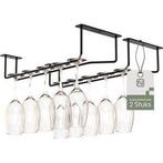 Noswo Ophangrek voor Wijnglazen - 6 Stuks - Nieuw, Nieuw, Ophalen of Verzenden, Minder dan 5 flessen, Metaal