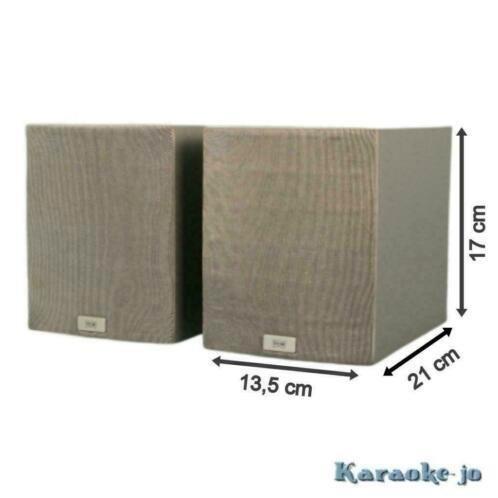 TCM-SI Stereo 2-weg Luidsprekerset 2x 20 Watt OPRUIMING!, Audio, Tv en Foto, Luidsprekers, Nieuw, Front, Rear of Stereo speakers