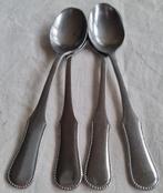 Amefa stainless parel randen koffie lepeltjes, Ophalen of Verzenden, Zo goed als nieuw, Rvs of Chroom