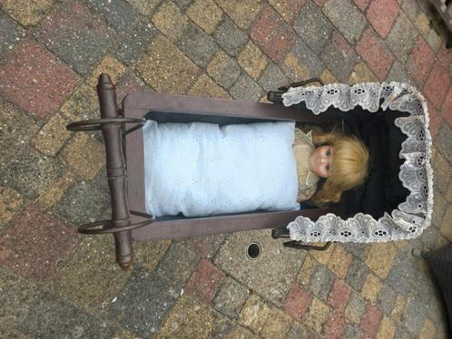Poppenwagentje met Pop, Kinderen en Baby's, Speelgoed | Poppen, Gebruikt, Babypop, Ophalen