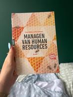 Managen van human resources 2e druk, Boeken, Studieboeken en Cursussen, Ophalen of Verzenden, Beta, Nieuw, HBO