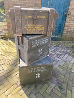 Leger houten kisten, Verzamelen, Nederland, Landmacht, Ophalen
