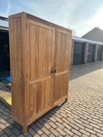 Teak houten kast, Huis en Inrichting, Kasten | Buffetkasten, Ophalen, Met deur(en), 200 cm of meer, 150 tot 200 cm