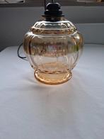 vintage/retro glazen hanglamp, Huis en Inrichting, Lampen | Hanglampen, Ophalen of Verzenden, Gebruikt, Glas, Minder dan 50 cm