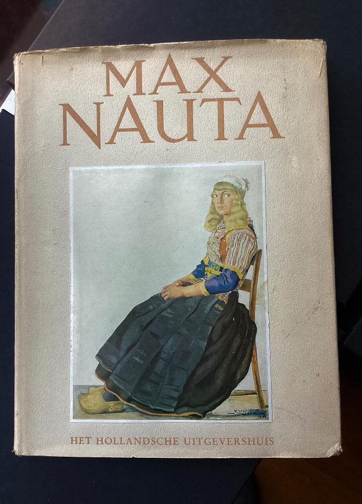 Max Nauta. Schilder, glas in lood, v der Pluym, Muller 1948, Ophalen of Verzenden, Gelezen