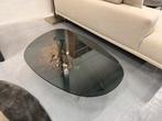 Nieuw Beek Maupertuus Salontafel Glas Design Tafel 110x71, Nieuw, Glas, Overige vormen, Minder dan 50 cm