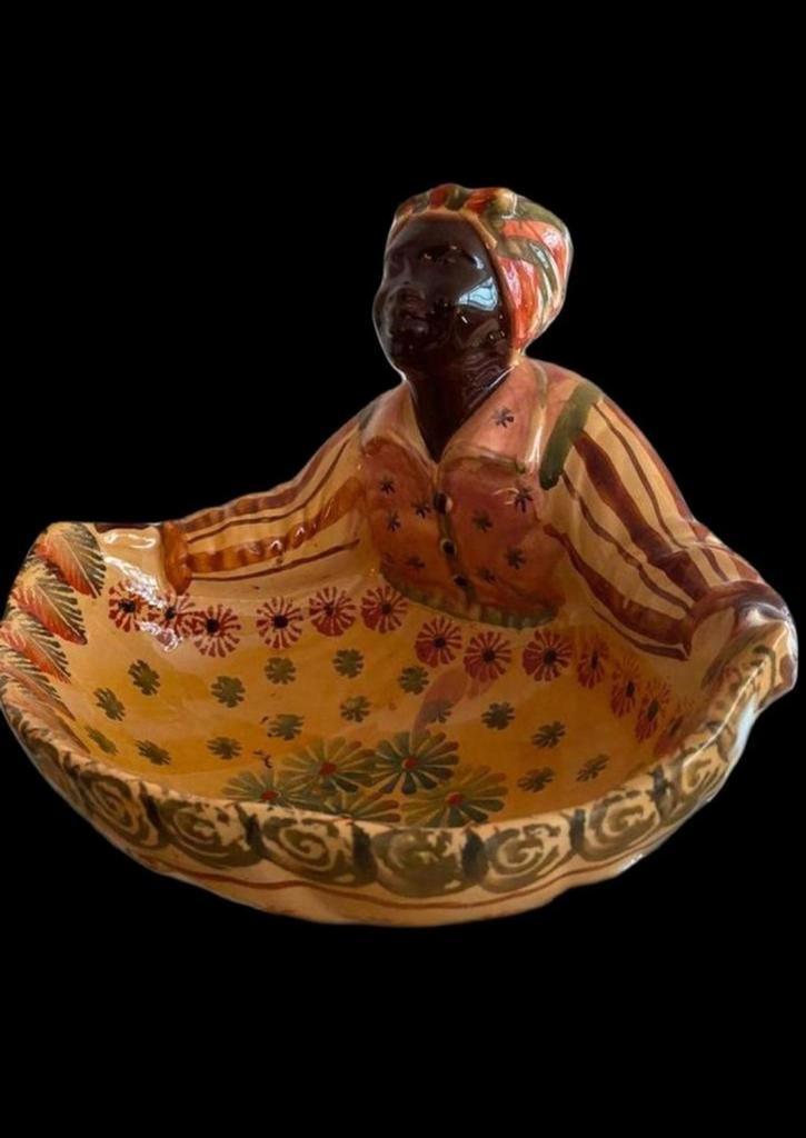 ITALICA ARS KERAMIEKE MAMY NOGA SCHAAL 29 cm, Antiek en Kunst, Antiek | Keramiek en Aardewerk, Ophalen