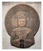 50% Korting XL lijst 46 x 40 cm stenen Boeddha oosters beeld, Ophalen of Verzenden