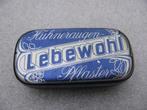 Oud Duits Pharmacie Blikje - Hühneraugen Lebewohl Plaster, Verzenden, Gebruikt, Verpakking