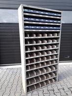 Magazijnkast vakkenkast schappenkast met bakjes 198x100x30cm, Huis en Inrichting, Kasten | Roldeurkasten en Archiefkasten, Ophalen