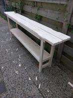 Nu ook landelijke sidetables  "onbehandeld" leverbaar., Huis en Inrichting, Tafels | Sidetables, Ophalen, Nieuw, 25 tot 50 cm