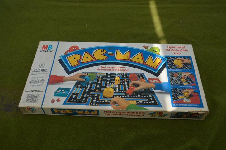 bordspel Pac-man uit 1982, net zo spannend als het videospel, Hobby en Vrije tijd, Gezelschapsspellen | Bordspellen, Gebruikt