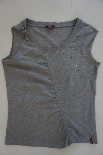Mexx top / shirt / t-shirt grijs maat M / 36 - 38 mouwloos beschikbaar voor biedingen
