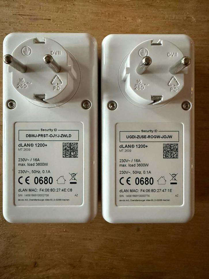 Devolo Powerline Adapter, Computers en Software, Powerlines, Zo goed als nieuw, Ophalen of Verzenden