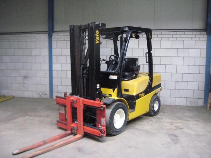 2x Yale GDP35VX  Diesel.  Triplo met Sideshift  € 8.695,- Ex, Zakelijke goederen, Machines en Bouw | Heftrucks en Intern transport