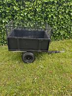 Aanhangwagen Zitmaaier, Ophalen, Zo goed als nieuw, Opvangbak, 90 tot 120 cm