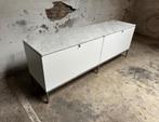 Vintage Knoll Dressoir met Marmeren Blad, Ophalen, Gebruikt, 150 tot 200 cm, Vintage