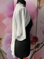 Nieuwe ronde stola (E13)Wit, Kleding | Dames, Ophalen, Nieuw, Overige kleuren, Accessoires